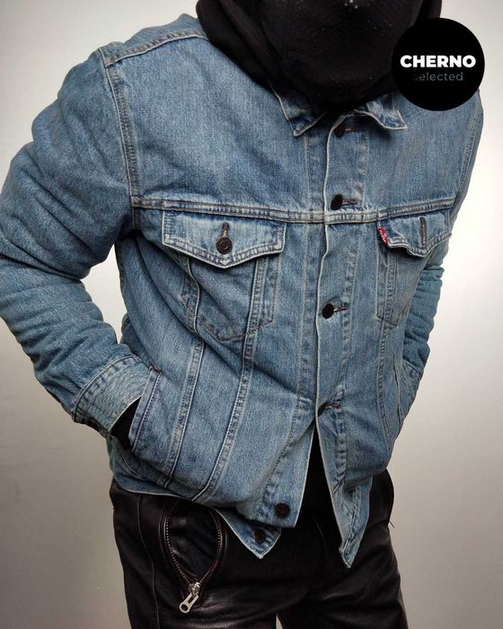 Мъжко синьо дънково яке LEVI’S Trucker Denim Jacket – размер L