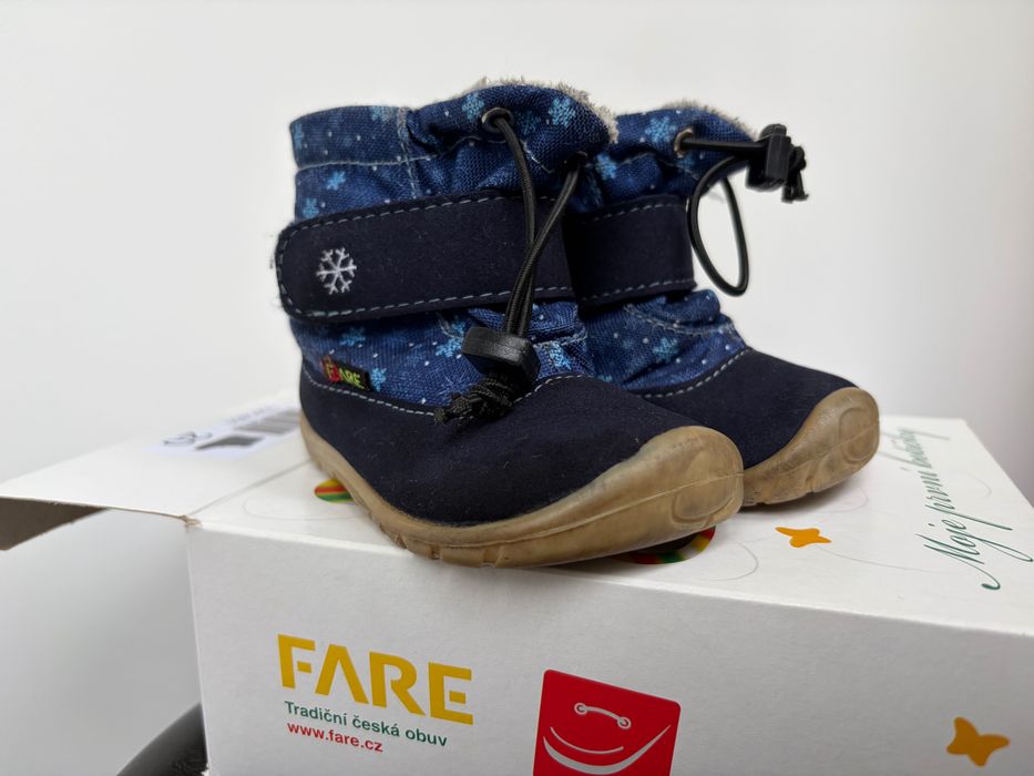 Боси Ботуши Fare Bare - First step, размер 20