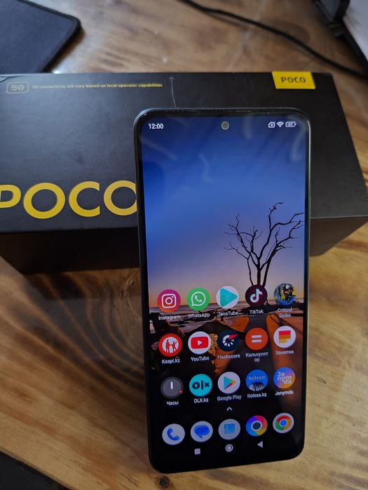 Poco x5 с коробкой