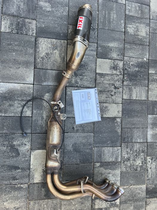 Suzuki gsr 750 galerie evacuare toba completa ixil carbon