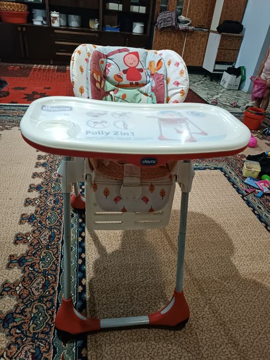 Детский Стульчик для кормления Chicco Polly 2 in 1