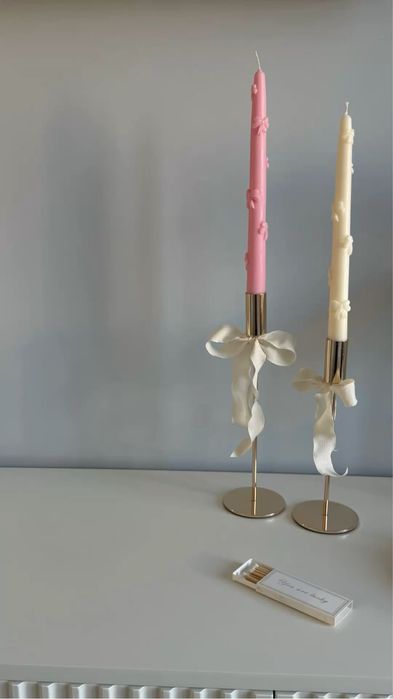 Столовые свечи ручной работы