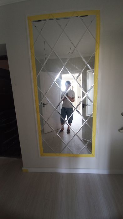 Rombik oyna. Oyan kesish xizmati