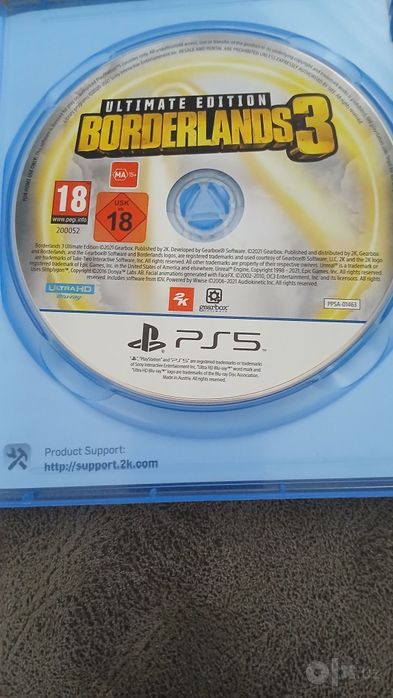 Disk borderlands ps5