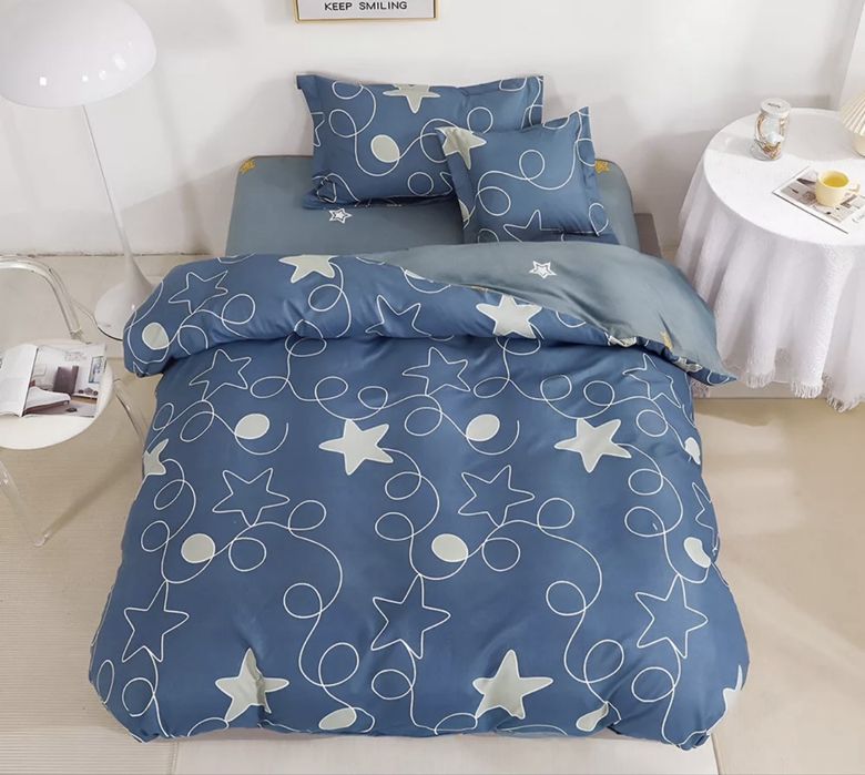 Двулицево спално бельо