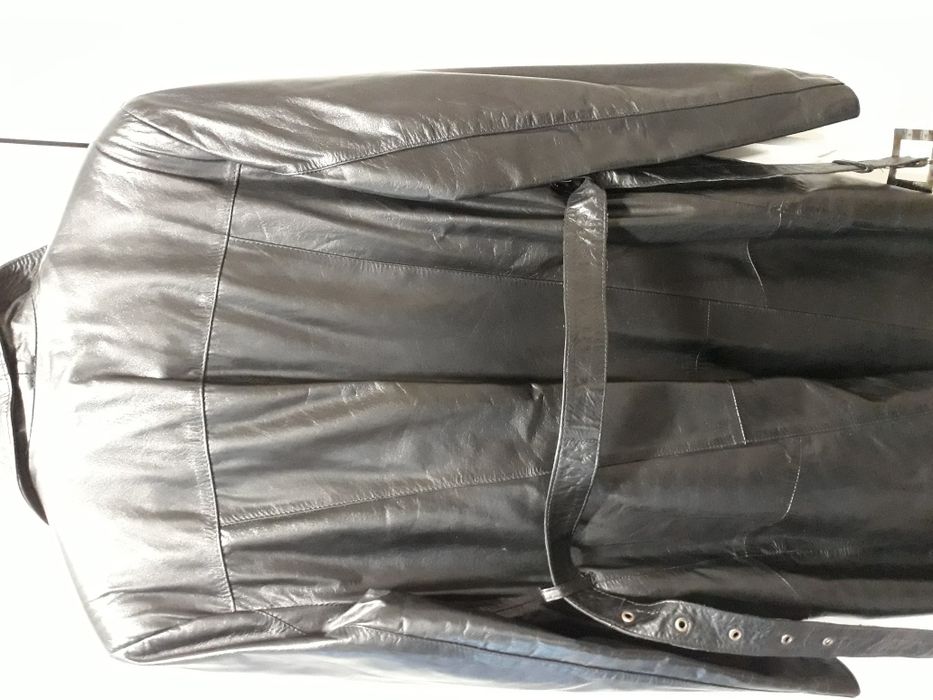 Дълго манто/шуба от висококачествена 100% естествена кожа