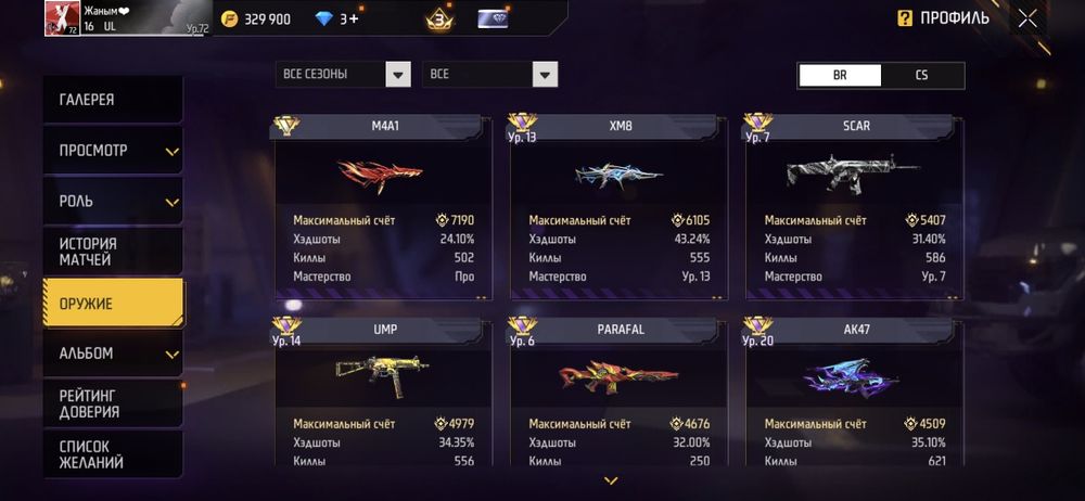 Продам акк 50000тг