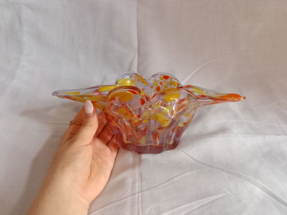 Вазочки чешское стекло СССР