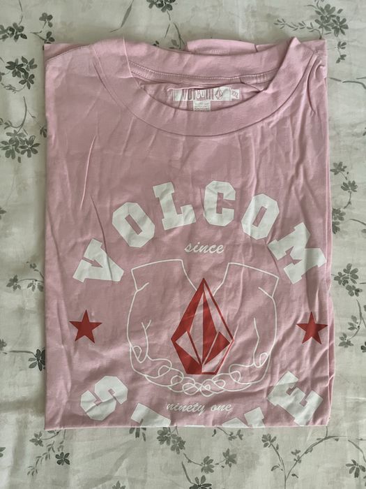 Volcom розова тениска