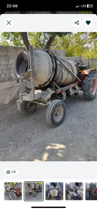 T16 traktordan mekser yasalgan sotiladi