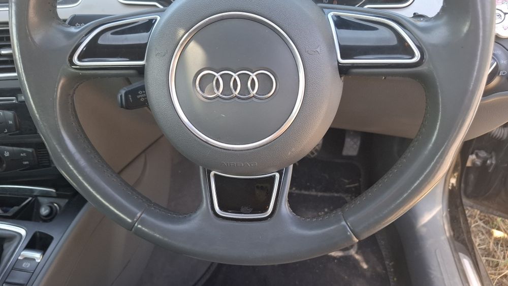 Volan sport gri Audi A4 B8 facelift, A5 Q5 A6 A7 2014