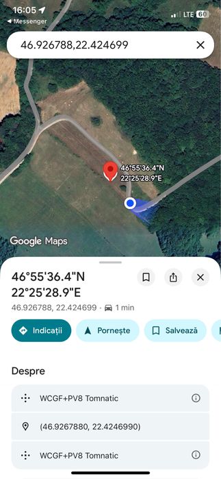 Teren in sat Tomnatic 4330mp