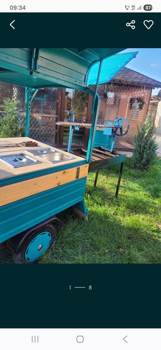 Piaggio Ape 50 barbeque