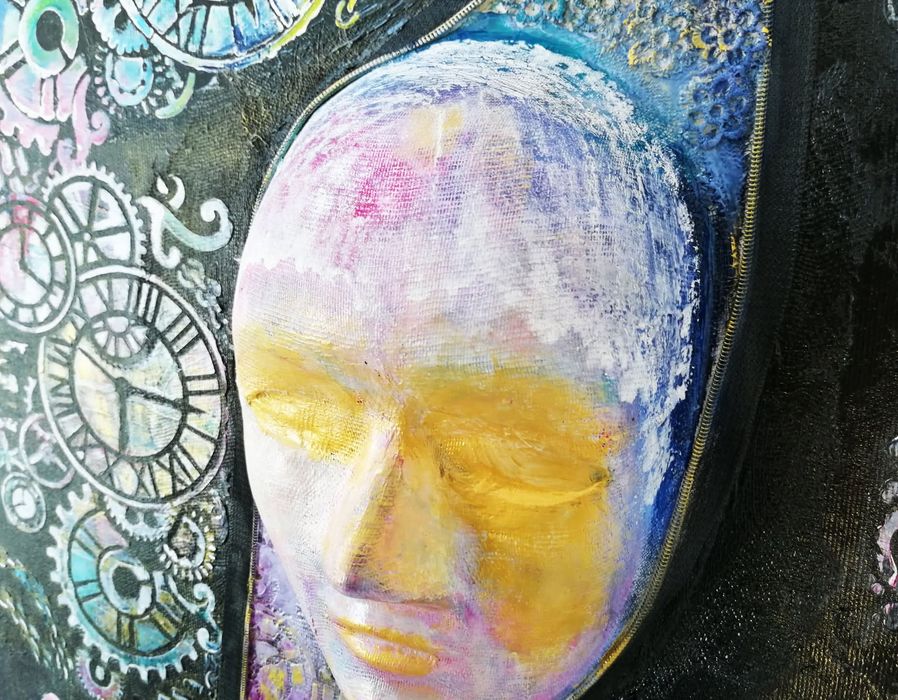 Tablou realizat manual