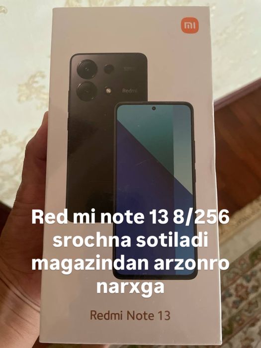 Red mi Note 13 продается 8/256 новая упаковку не открывали