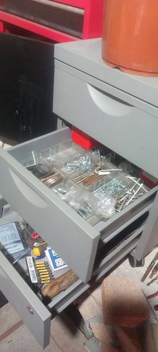 Rolbox tabla trei sertare fiset dulap scule organizator