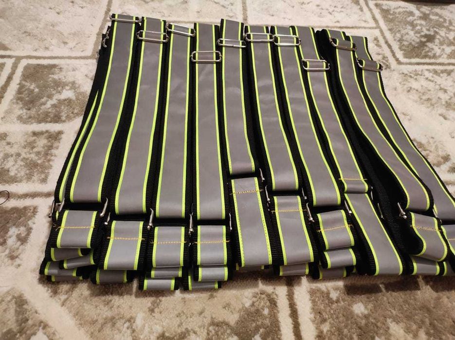 Ошейник со светоотражающей лентой