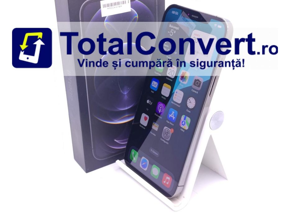 Apple iPhone 12 Pro Max 256GB Graphite 6GB, Garantie 24 luni | #D90044