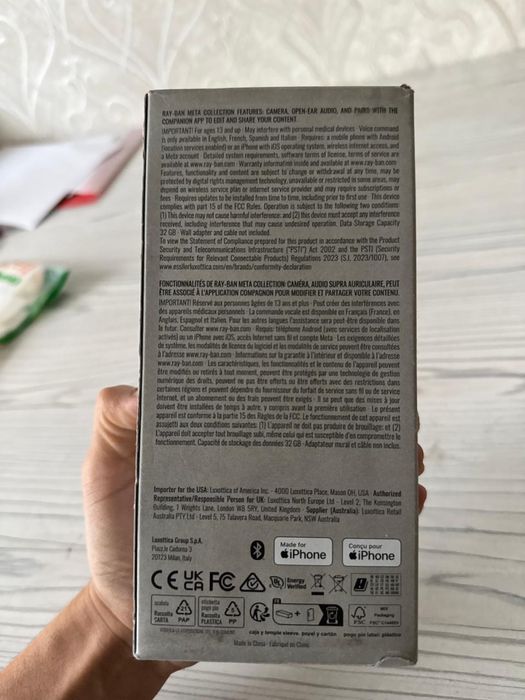 Ray ban Wayfarer gen 1