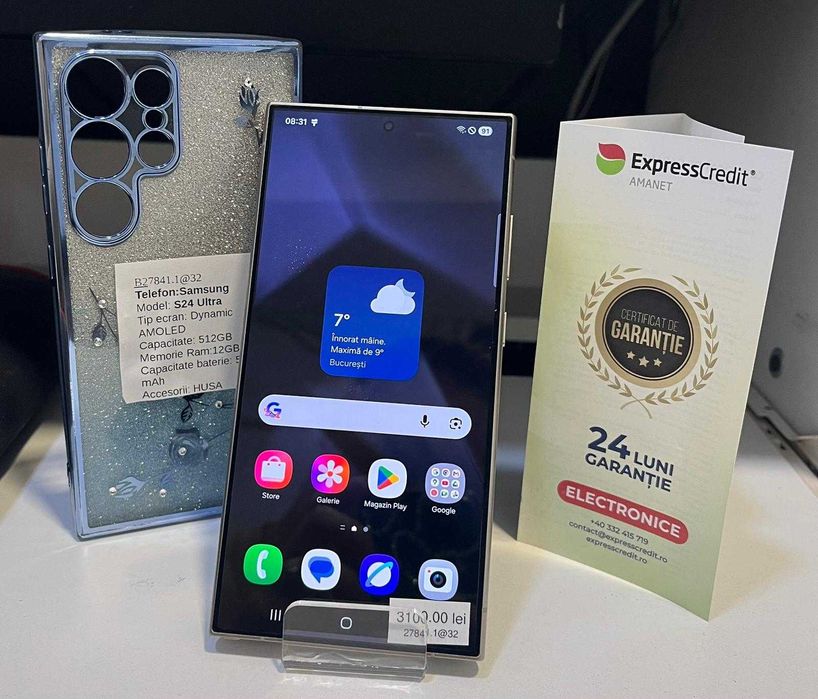 Telefon Samsung S24 Ultra (AG32 B27841.1) 2 ANI GARANTIE!