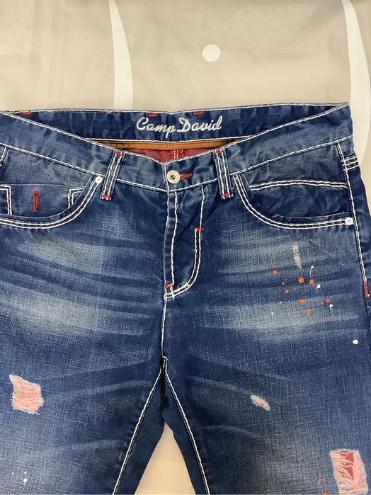 Camp David denim scurt barbati
