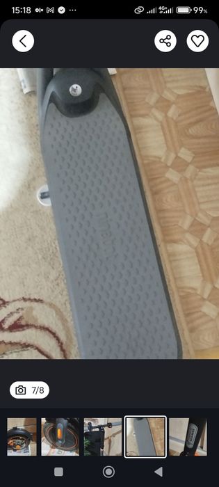 Продам электросамокат NINEBOT F40. Оригинал.