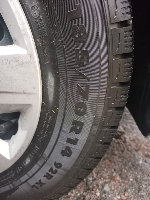 Продам шина с дисками 14 размері летний