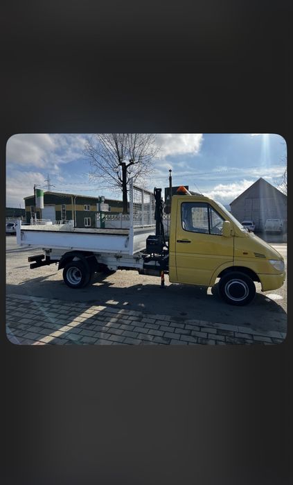 Mercedes sprinter 413 macara+bascula