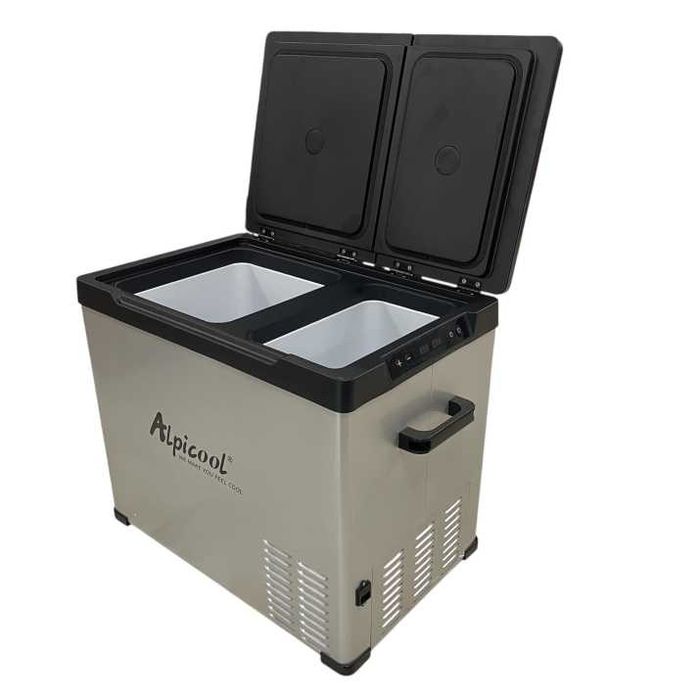Хладилник за автомобил Alpicool 38 литра две отделения /12V/24V/220V