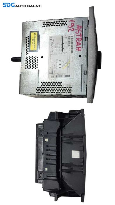 Unitate Radio CD Player CD30 cu Display Opel Corsa D 2006 - 2014 Cod 344183129 13190742 13208089 565412769 28115432-6 [L7480]