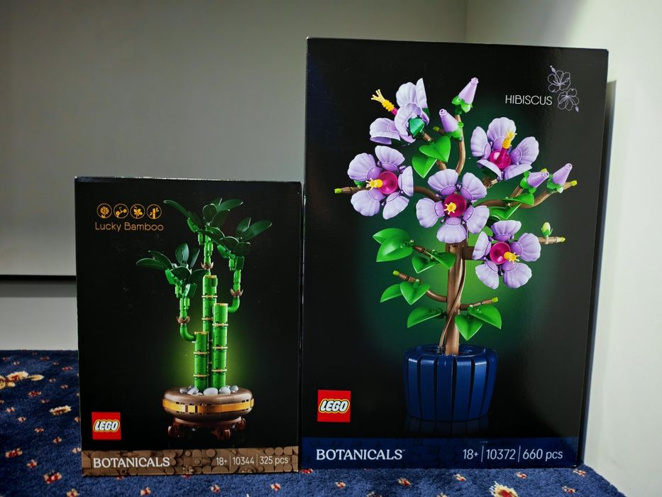 Лего ботаника Гибискус и бамбук удачи