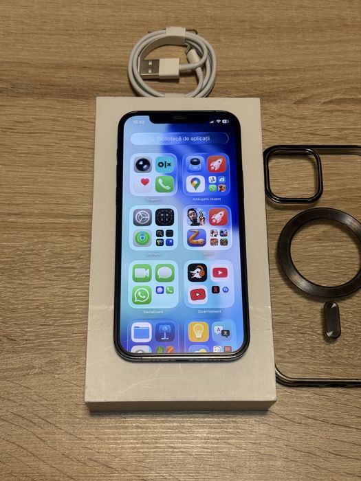 iPhone 12 Pro Graphite - 128GB, Baterie 87%, stare foarte buna