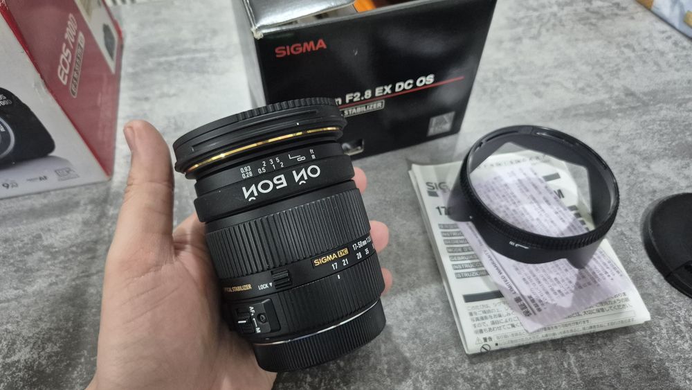 Canon EOS 700D + Sigma 17-50mm f/2.8