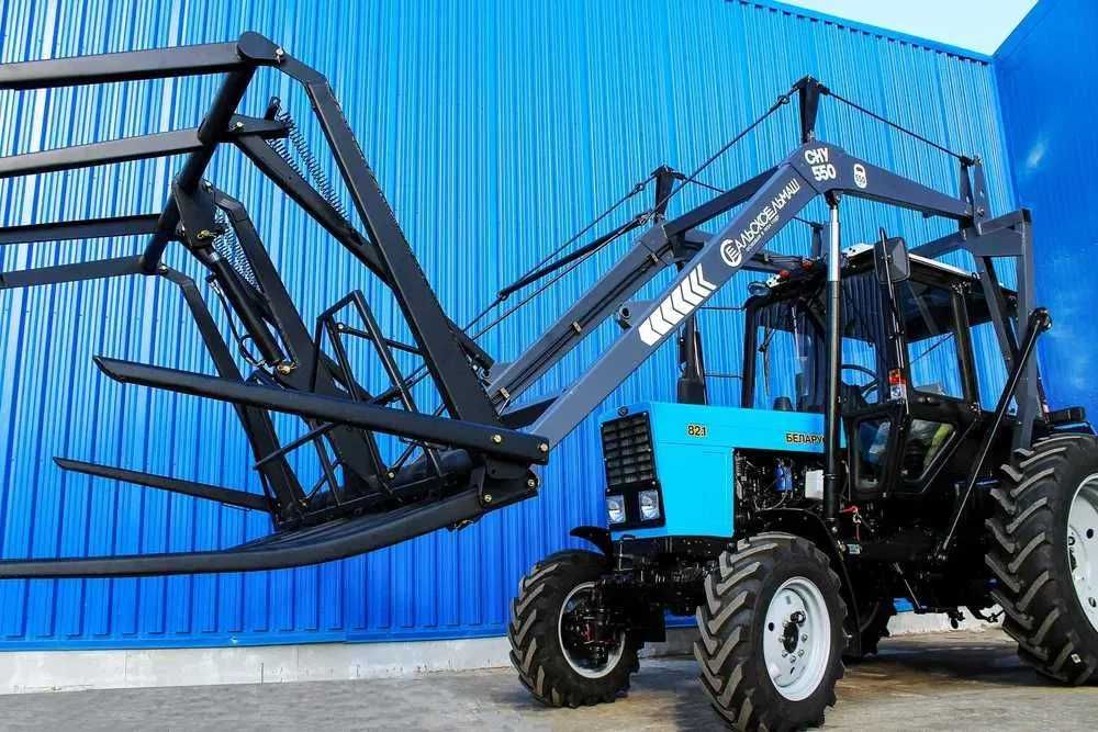 Стогометатель-погрузчик навесной универсальный марки СНУ-550-0