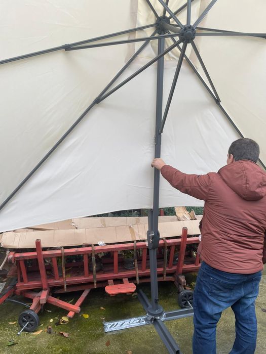 Umbrela terasa 330 cm noua cutie