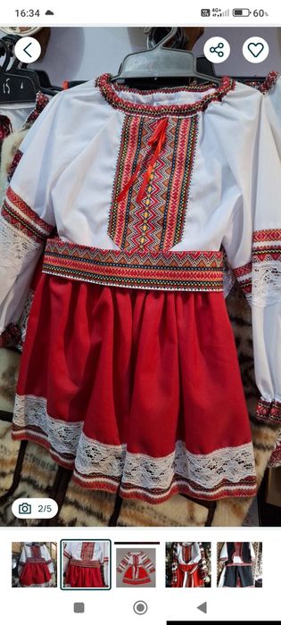 Costum tradițional fete