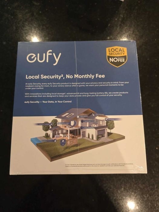 Sistem de supraveghere video eufyCam 3 S330, 4K Ultra HD, 8.3 MP SOLAR