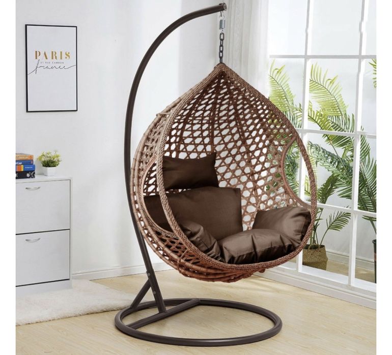 Подвесное кресло кокон качеля