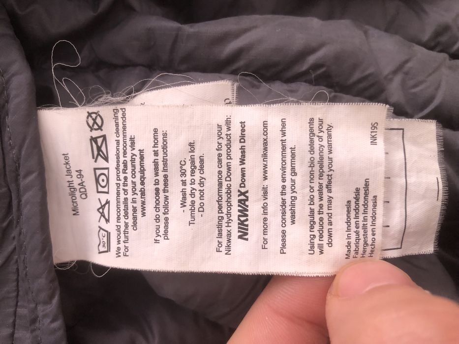 Rab Мъжко Пухено Яке Размер XL