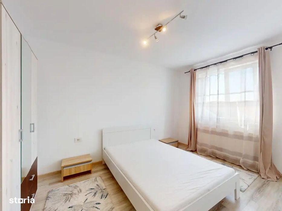 Apartament 2 camere de vanzare, mobilat si utilat, cu parcare privata