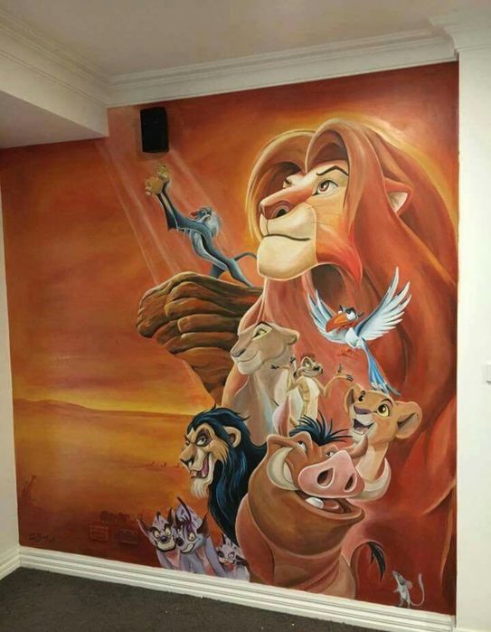 Desene pe pereți!Lumea fanteziei la tine acasă!