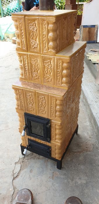 Soba teracota premontata 5R 45x55