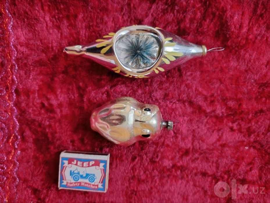 Ёлочные игрушки , новогодние  СССР