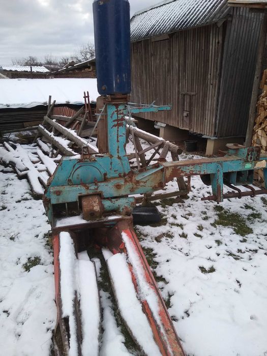 Tocător de siloz pe un rând