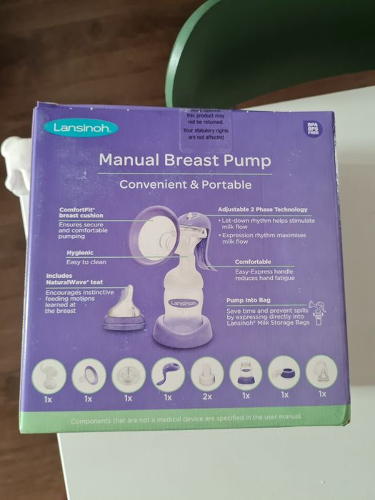 Pompa manuala Lansinoh noua