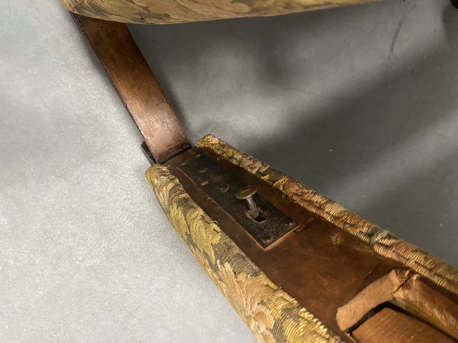 Френско кресло с механизъм за регулиране Франция 1890