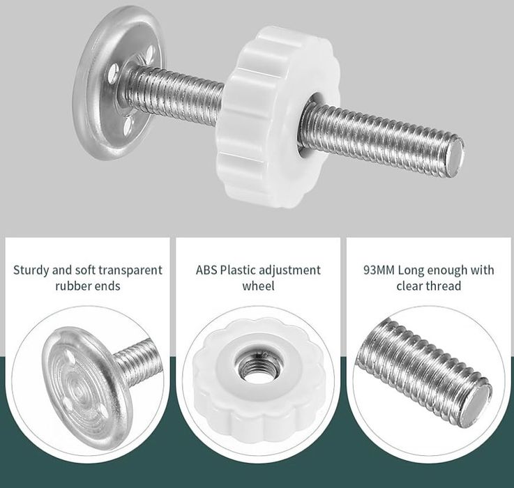 4 șuruburi de presiune pentru poartă de siguranță