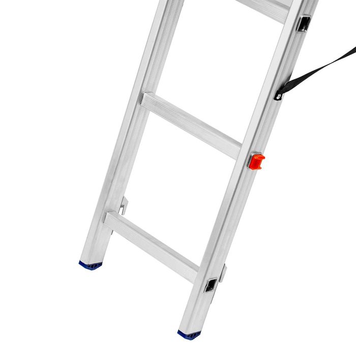 Лестницы алюминиевые двухсекционные Сибртех