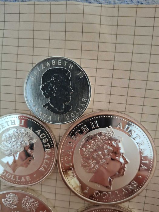 Сребро!! Сребър. Монети различни