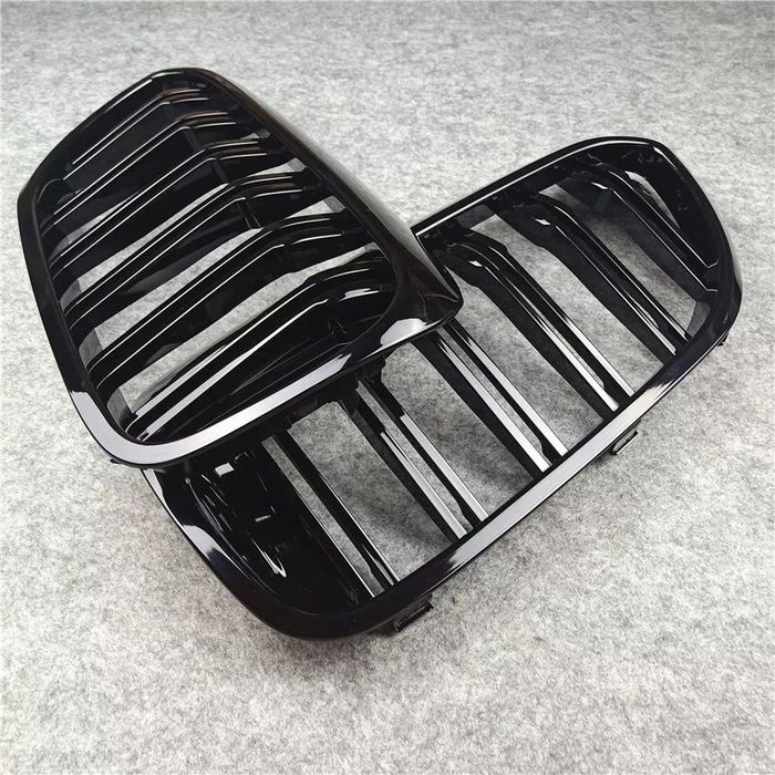 Grila nări duble negru Piano black lucios Bmw Seria 5 G30 G31 G38 F90
